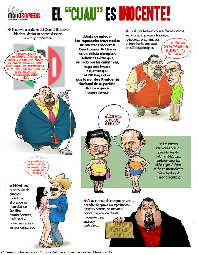 ¡El "Cuau" es inocente!. Domingo 29 de marzo de 2015